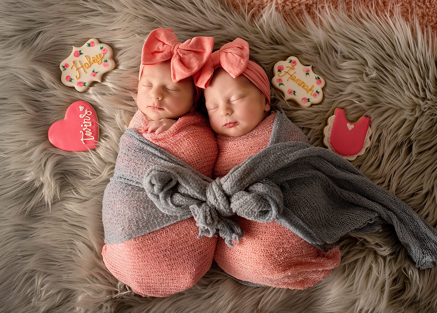 Twin -newborn -photography -charlotte -nc